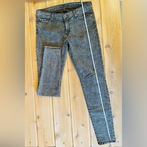 7 for all mankind Skinny jeans color: kaki size 31